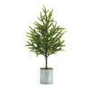 Mini Potted Pine Trees Set of 2 for Christmas Decor