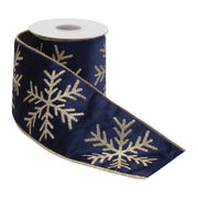 Gift Wrap Ribbon – Brown Wired Ribbon – 4