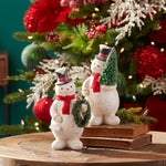 Christmas Festive Decor – Snowman Figurine – 8.25