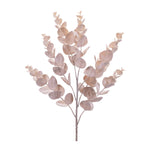 Eucalyptus Leaf Spray Set of 4 Neutral Fall Foliage Stems 24" H by Melrose