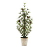 Artificial mini christmas pine tree 24 inch tall