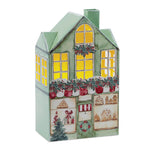 LED Village Bakery Christmas Decor Iron Holiday Tabletop Accent 12.25" H by Melrose
