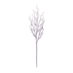 Beaded Twig Spray (Set of 6) – 34"H Blue Plastic & Iron Christmas Decorative Stems by Melrose