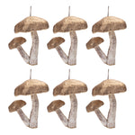 Farmhouse Mushroom Holiday Ornaments