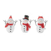 Snowman Figurine Set