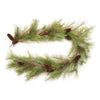 Christmas pine garland,
