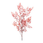Artificial Fall Leaf Spray Set of 6 Plastic Wired Stems 42" H Indoor Seasonal Decor by Melrose