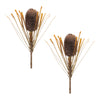 Faux Banksia Pod Fall Stem Set of 2
