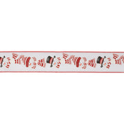 Mauve Red Wired Ribbon 2.5 Inch