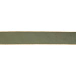 Wired Polyester Ribbon 2.5" x 10 Yards. – Green with Gold Trim (Set of 2) By Melrose