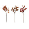 Artificial Magnolia Leaf Sprays Set of 6 Fall Floral Accents