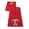 Candy Cane Table Runner Red and White Holiday Table Accent