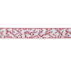 Holiday wired ribbon 2.5" x 10 yards for wreaths and bows
