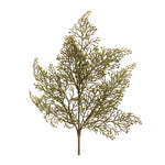 Cedar Spray Stems Lifelike Greenery Decorative Christmas Décor Set of 6- 17 " by Melrose