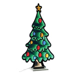 Tree w/Ornament Ekkolight 47"H Acrylic LED Christmas Decor by Melrose