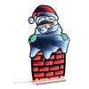 Santa chimney figure
