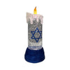 Hanukkah candle decor