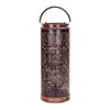 Rustic Metal & Wood Lantern – Indoor Candle Holder 19"H