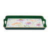 Rectangular wildflower insect print serving tray