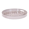 Round Geometric Decorative Tray