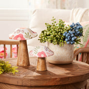 Colorful Mushroom Figurines for Home