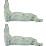 Rustic Rabbit Resin Figurines