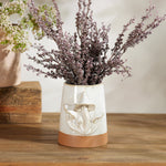 Tapered Porcelain Mushroom Planter Set