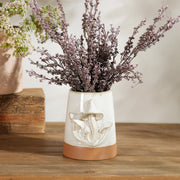 Tapered Porcelain Mushroom Planter Set