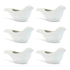 Tabletop Bird Ceramic Container 4" Height Indoor Decor Set of 6 Melrose