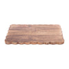 Wood Tabletop Accent Tray 0.85" H Mango Wood by Melrose