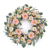 Spring Entryway Wreath – 6.35"H – Floral and Foliage – Melrose
