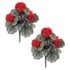 Artificial Geranium Floral Bush