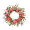 Mixed Floral and Greenery Wreath 4.5" Height Indoor Accent Melrose