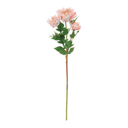 Faux floral mum spray with wired stems