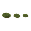 Faux Moss Pad Set of 3 – Natural Green Craft Decor – 1.55 in H by Melrose