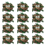 Spring Inspired Bird Nest Decor for Indoor Displays