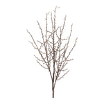 Birch Branch Decorative Accent 41"H Brown Gray Plastic Farmhouse Style (Set of 6) By Melrose