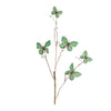 Green Butterfly Twig Spray – Set of 4 Faux Stems