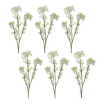 Faux Queen Annes Lace Floral Spray 29" H Set of 6 for Vase Styling by Melrose