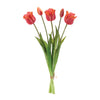 Red Tulip Bundle – Set of 2 Faux Flowers for Indoor Décor