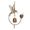 Outdoor Decor Hummingbird Rain Chain 69 in Height Iron by Melrose