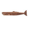 Set of 2 Whale Wall Art – Coastal Pine Wood Design