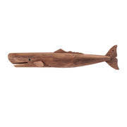 Set of 2 Whale Wall Art – Coastal Pine Wood Design