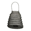 Hanging Mesh Candle Lantern – Black Iron Home Decor