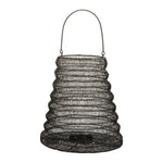 Decorative  Candle Holder 13"H Black Iron Taper Candle Accent By Melrose