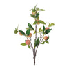 Set of 6 Peach Branches – Pink Green Artificial Floral