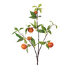 Set of 6 Orange Branches – Artificial Fruit Foliage