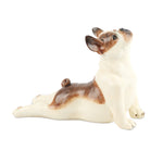 Dog Yoga Pose Polyresin Statue 11 in Height Set of 2 by Melrose