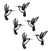 Hummingbird Garden Wall Decor Metal Accent Set