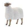Country Farm Sheep Decor Statue – Faux Fur – 21" H Indoor Accent by Melrose